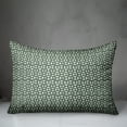 thumbnail image 3 of Creative Products Green Triangle Pattern 14x20 Indoor / Outdoor Pillow, 3 of 3