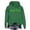 Green#6, variant on Tnhcen Women's Casual Hoodie Saint Patrick's Day 4-Leaf Clover Graphic Print Long Sleeve Pullover Hoodie for Women Size S-2XL Irish Festival Apparel