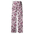 thumbnail image 4 of WEAIXIMIUNG Salopettes d'Hiver pour Hommes Isolées Mode Décontractée pour Hommes Imprimé Léopard Numérique 3D Pantalon Droit Décontracté de Style Affaires Trois, 4 of 5