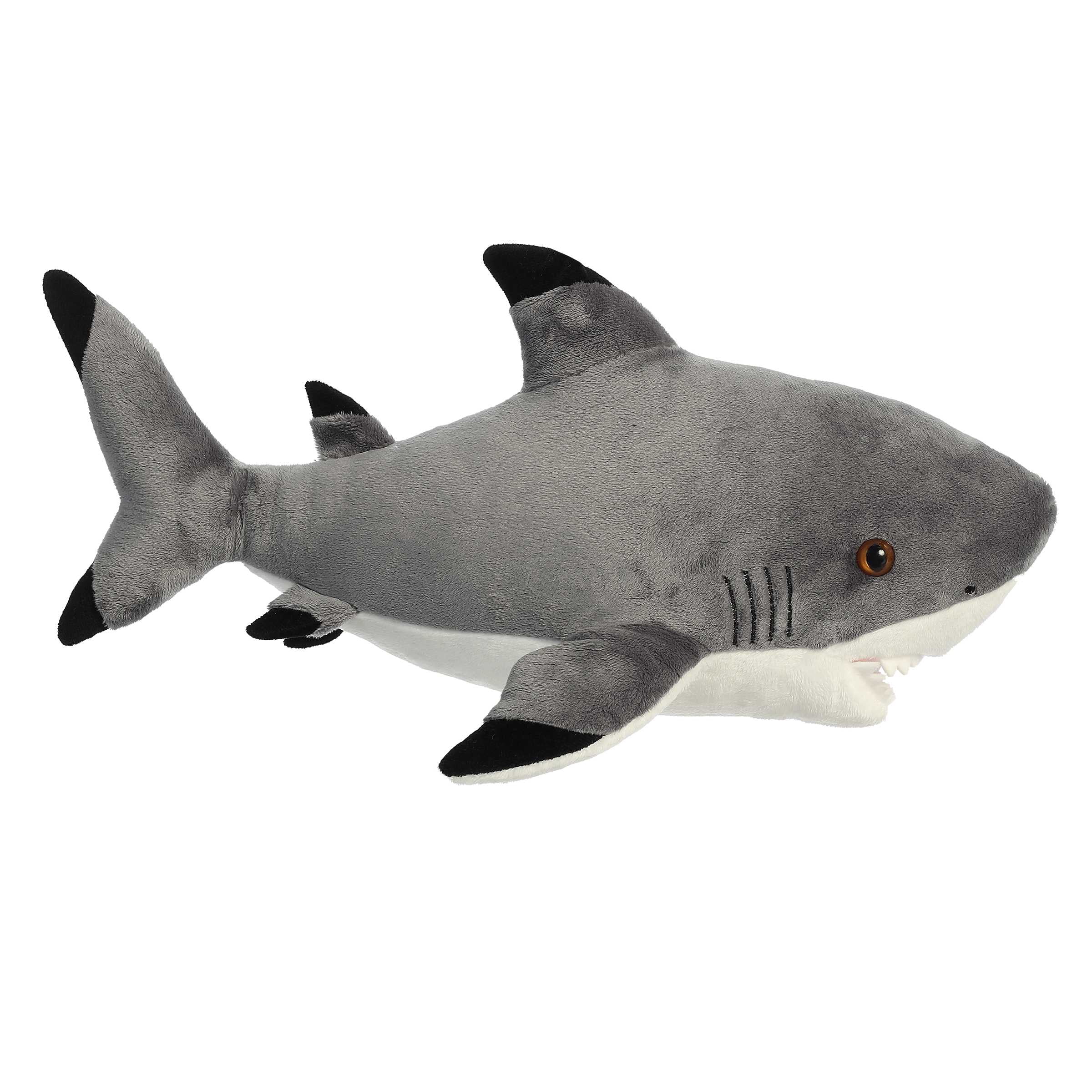 Aurora  16 in. Blacktip Shark Destination Nation Stuffed Animal Plush Toy