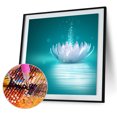 thumbnail image 2 of DIY 5D diamante pintura completo redondo flores planta hecho a mano cuadro decoración del hogar Likrtyny Arte deco, 2 of 9