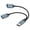 2 USB female, variant on 2/3Port USB Extender Cable with Fast 480Mbps Data Transfer 1.5A Charging For PC Laptop Printer Mouse