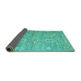 thumbnail image 2 of Ahgly Company Indoor Round Persian Turquoise Blue Traditional Area Rugs, 8' Round, 2 of 4
