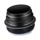 thumbnail image 5 of Adaptador de vaso para vaso, accesorio de repuesto reutilizable, silicona de grado alimenticio. negro, 5 of 9