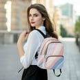 thumbnail image 6 of FORMRS Mini Backpack Purse for Women Quilted Travel Daypack Casual Shoulder Bag, Abstract Blue, 6 of 7