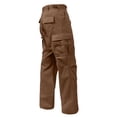 thumbnail image 3 of Rothco Pantalon Cargo Militaire (Uniforme de Bataille), m (Taille 31 Pouces-35 Pouces), Marron, 3 of 5