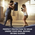 thumbnail image 3 of Defy Sports Gel Padded Fitness Gloves - Ideal for Men & Women, MMA, Muay Thai, Boxing Fight, White Camo, L, 3 of 5