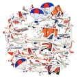 thumbnail image 2 of 35pcs Colorful Aircraft Stickers Aviation Kids Stickers Transportation Fun Stickers for Laptops Notebooks Suitcases, 2 of 9
