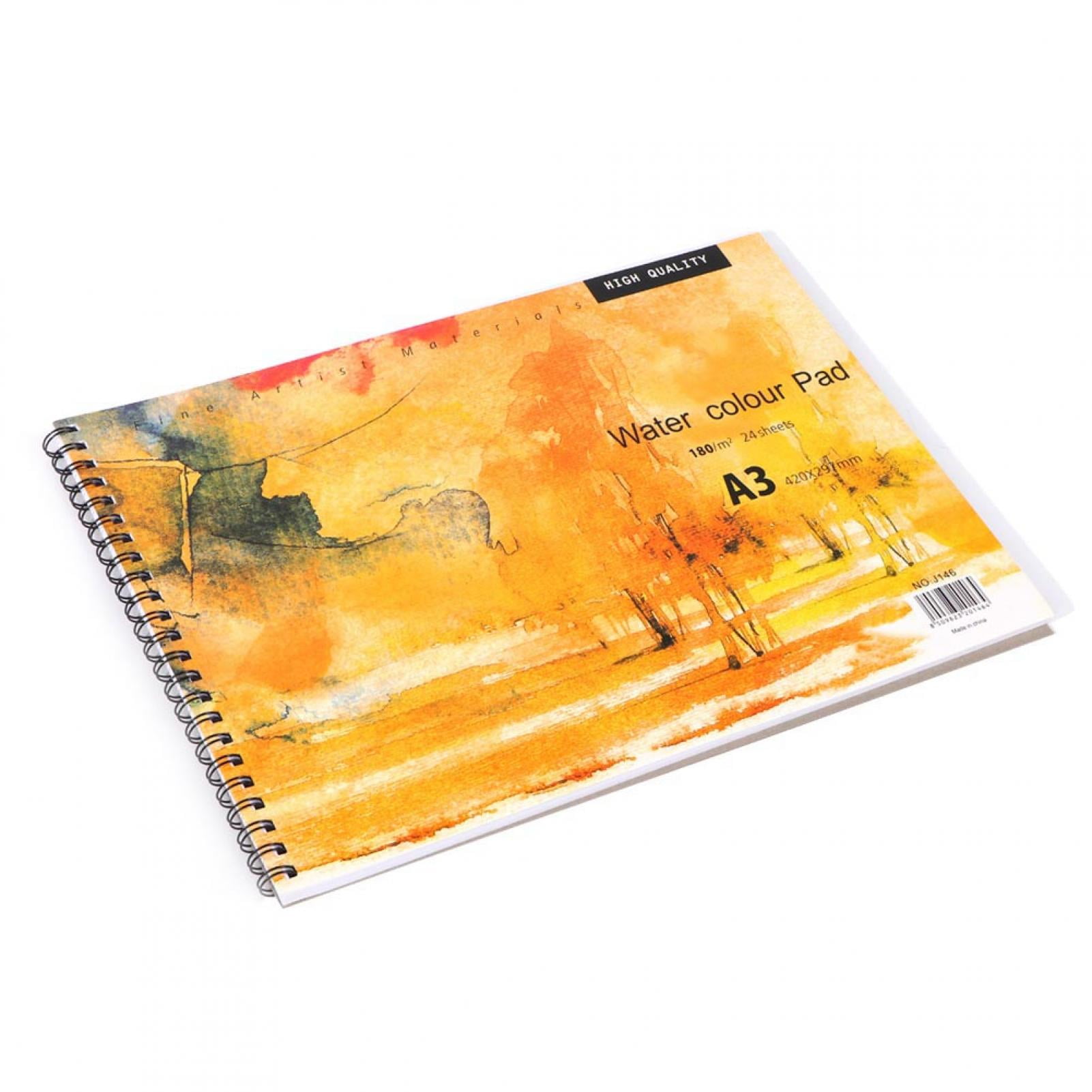 Watercolor Sketchbook Drawing Notebook Pastel Paper Pad A3 Pastel Paper