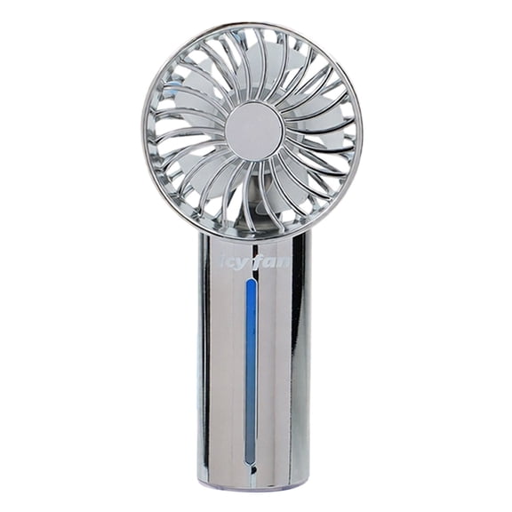 Portable Handheld Spray Fan with Misting, USB Rechargeable, Silent Operation, Strong Wind Power, for Outdoor, Office & Travel