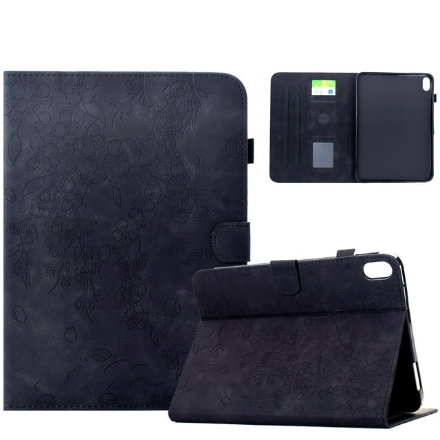 FOXDOCK Tablet Case for Xiaomi Redmi Pad 2 2025 with Card Slots, Auto Sleep/Wake, Stand Function, Full Protection Floral Folio Cover