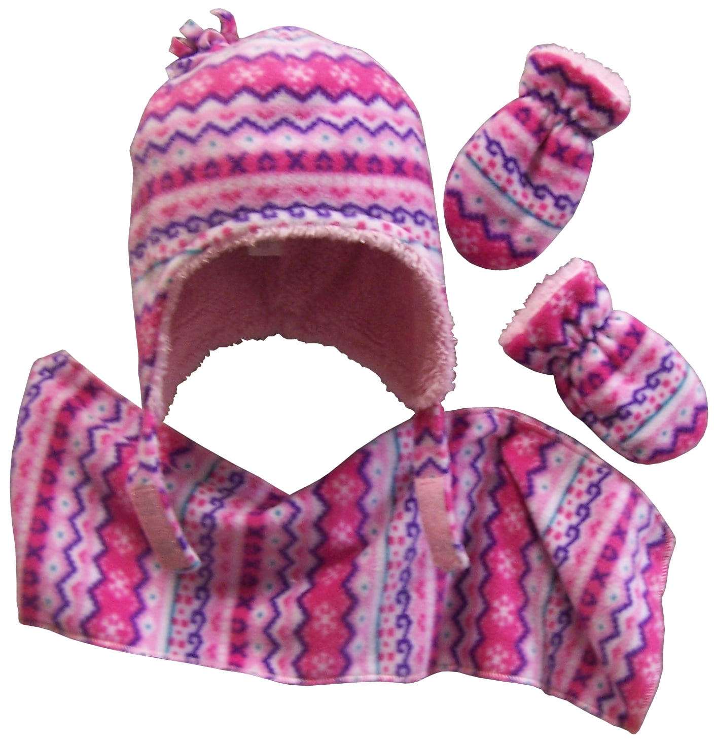 toddler hat scarf and mittens