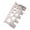 2pcs, variant on Screw Size Chart Thread Gauge High Precision Screw Size and Thread Gauge Bolt Measuring Tool with Drill Bit Tap Size Metric L Size Drill Bit Gauge for Precise Thread Identification