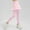 A14 Purple, variant on Girls Athletic Skirt Leggings Stretchy Active Skorts Pants Running Yoga Tights for Sports Tennis Gym Workout, 5T-12Y