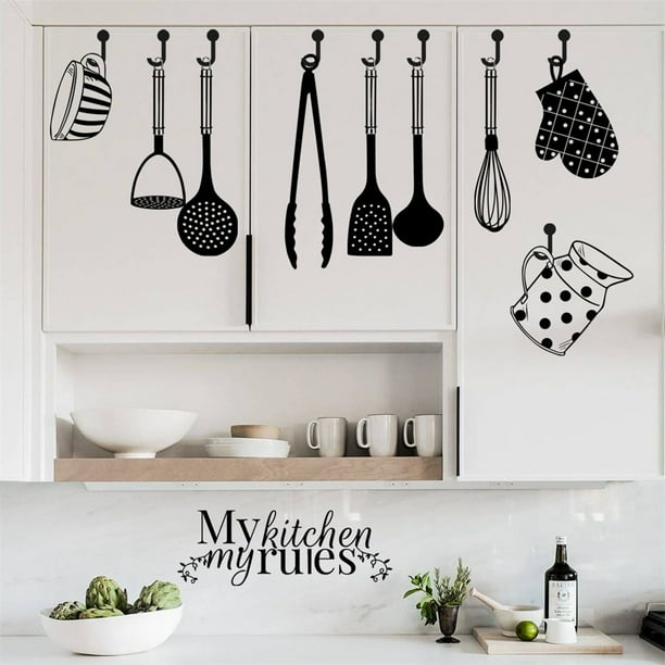 Kitchen stickers wall decor deals