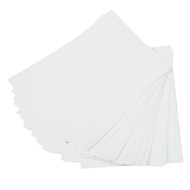 50 hojas A4 de laminado en frío holográfico, cortable, impermeable, autoadhesivo, para bricolaje, para película de celosía de fondo