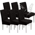 thumbnail image 1 of Waterproof Dining Chair Covers, Chair Covers for Dining Room, Stretch Chair Covers Parsons Chair Slipcover, Removable, Washable for Dining Room Kitchen Chair Protector Cover, 1 of 9
