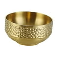 thumbnail image 4 of yotijay Double-walled Metal Serving Bowl for Camping Snack Appetizer Kitchen Cooking Small, 4 of 9