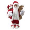 thumbnail image 2 of AZXY Christmas Table Decor Santa,Christmas Tabletop Decorations Indoors Under $20,Christmas Santa Claus Doll Figurine Toys for Kids Xmas Gift, 2 of 5