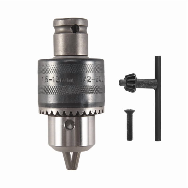 Adaptador de Broca Portabrocas 1.5-13 Mm Llave Cambiada 1/2 Pulgada en Taladros EléCtricos
