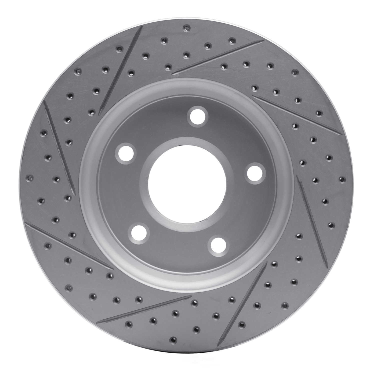 Dynamic Friction Company 830-40107R DFC Geoperformance Rotor - Drilled and Slotted