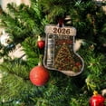 thumbnail image 6 of 2026 Christmas Money Holder Ornament,Stocking‑Shaped Acrylic Cash Keepsake Hanging Pendant,Funny Festive Christmas Tree Holiday Gift Decor for Merry Christmas Party Decorations, 6 of 7