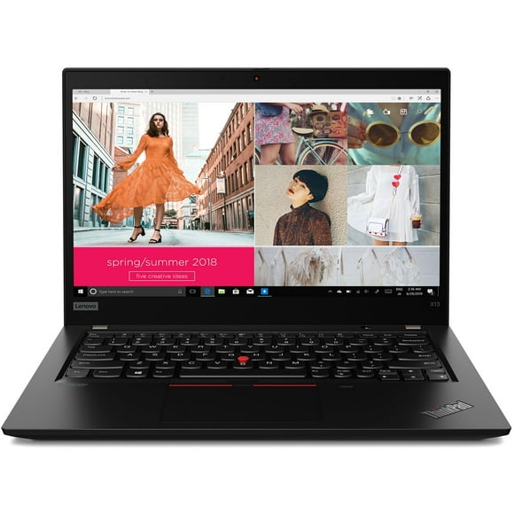 Used Lenovo Thinkpad X13 13 inch Screen Intel Core i5 10th Gen 8GB DDR4 RAM 256GB SSD Windows 10 Pro UHD Graphics Laptop Computer