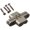 Oil Rubbed Bronze, variant on SOSS 20826D 5/8" x 2-3/4" Medium Duty Invisible Hinge for 1" Doors Satin Chrome Finish