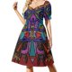 thumbnail image 2 of Curiosidades: B Vestido Negro Manga Corta Vestido de noche Vestido de noche mujer Vestidos, 2 of 7