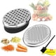 thumbnail image 1 of Rebanador de queso, rallador de verduras de cocina, caja ovalada, recipiente para rallar frutas, herramienta, 1 of 5