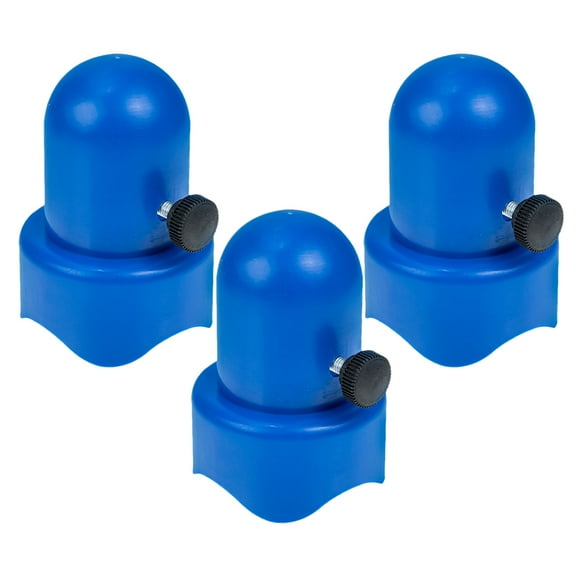 Trampoline Rod Covers Made of Durable Plastic in Blue for Trampoline Safety 3 Sets