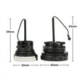 thumbnail image 4 of Fuel cap and oil cap for STIHL chainsaw (2 pieces), 4 of 5