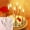 A003- Multicolor, variant on Birthday Candles for Cake, Spiral Taper Candles, 6 In, Birthday Cake Decorations, Metallic Rainbow Finish, Birthday Gathering, 1 Box