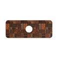 thumbnail image 7 of Yayeee Faucet Mat for Kitchen Sink 14.7" Diatomite Long Splash Guard Pad, Abstract Tribal Pattern, 7 of 7