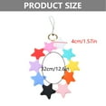 thumbnail image 3 of Playful Silicone Star Key Chain Hangings for Children's Rooms and Study Areas, 3 of 8