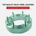 thumbnail image 3 of EZAccessory 2 Billet Wheel Adapters 6x5 to 6x5.5 (6x127 to 6x139.7) Thickness 1.5 Inch, 3 of 5