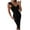 Black, variant on Odeerbi Dresses for Women One Shoulder Dresses Elegant Erogenous Solid Slimming Sleeveless Bandage Hip Wrap Pink