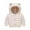 White, variant on Baby Boys Winter Coat Little Boys Girls Puffer Coat Bear Ear Hooded Jacket Zipper Up Down Coats for Baby Toddler Puffer Jacket Baby Clothes 18-24 Months
