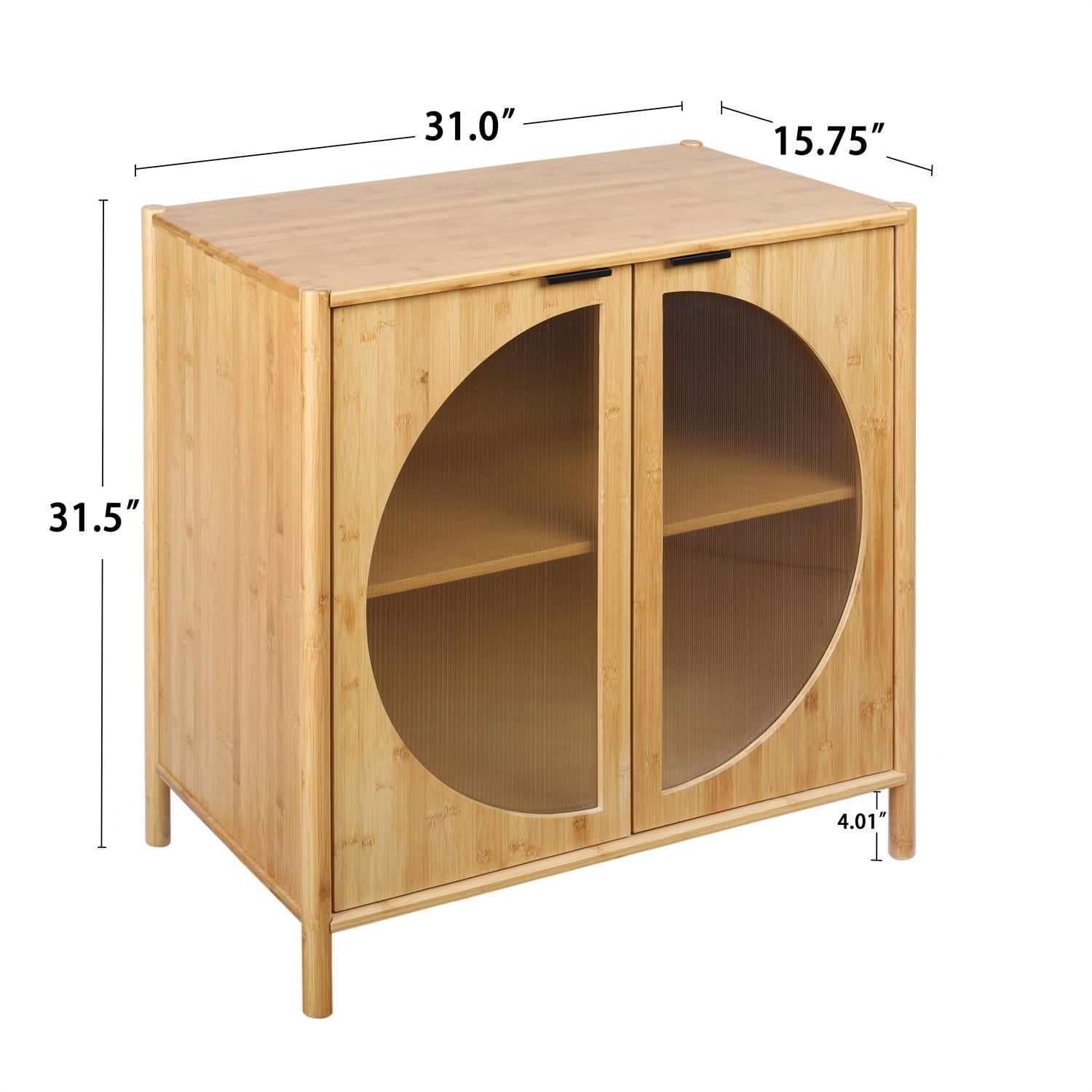 Kepooman Bamboo Accent Cabinet with 2 Door, Buffet Sideboard Storage Cabinet, Barnwood Kepooman Bamboo Accent Cabinet with 2 Door, Buffet Sideboard Storage Cabinet, Barnwood