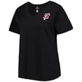 thumbnail image 2 of Women's Black San Francisco Giants Mother's Day Plus Size Best Mom Ever-V-Neck T-Shirt, 2 of 3