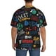thumbnail image 3 of Fotbe Basketball Camisa Estampada de Manga Corta para Hombre, Casual de Verano, Estilo Playero, Sin Arrugas-Large, 3 of 5