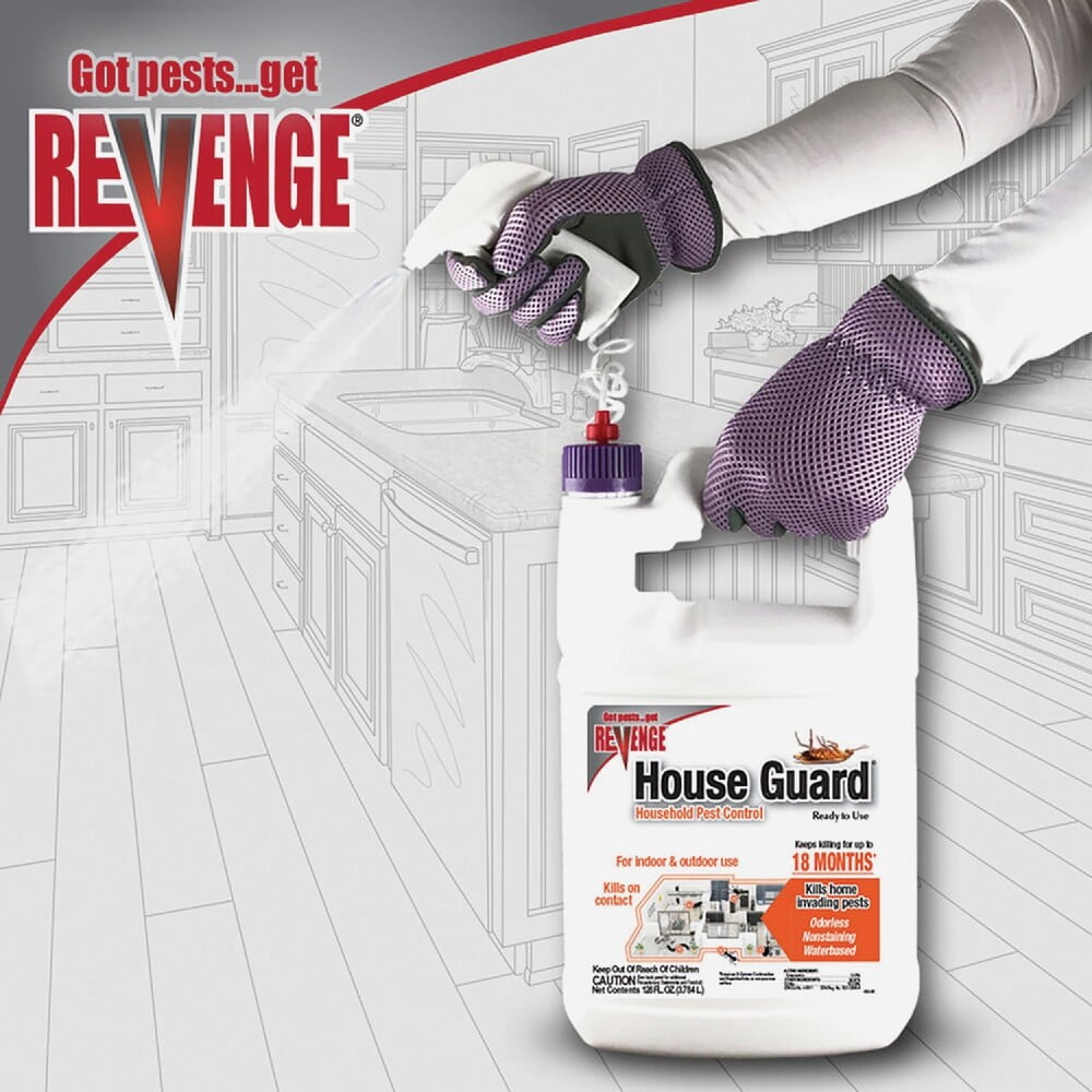 BONIDE REVENGE House Guard 128 Oz. Ready To Use Trigger Spray Household Pest Control — Residential Use, Standard Application