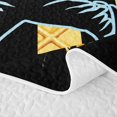 thumbnail image 5 of Erosebridal Abstract American Flag Quilt Full,Baseball Ice Cream Pattern Full Bedspread Sets For Boys Kids,3pcs, 5 of 7