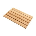thumbnail image 4 of Bamboo Bath Mat Sturdy Waterproof Anti Slip Elevated Design for Shower Toilet and Bathroom Decor, 4 of 9