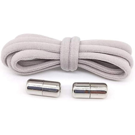 

Elastic No Tie Shoelaces Semicircle Shoe Laces For Kids And Adult Sneakers Shoelace Quick Lazy Metal Lock Laces Shoe Strings