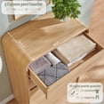 thumbnail image 4 of Cajonera, Cajonera para Recamara, Cómoda de 5 Cajones, Claro Moderna Cómoda de Almacenamiento 30 Pulgada, Clóset Almacenamiento Claro con 5 Cajones 75x40x114.5CM, 4 of 6