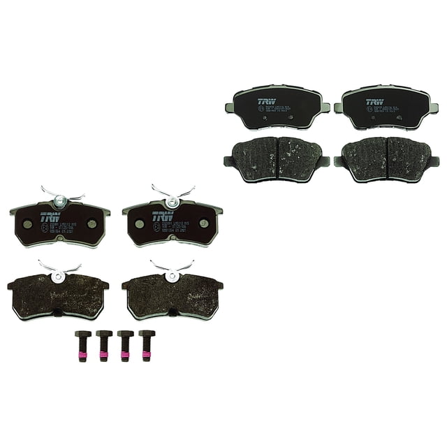 Set Balatas Bajos Metales TRW Fiesta 2014 A 2016 Ford