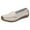 Beige, variant on CPNG Women Leather Penny Loafers Driving Round Toe Boat Shoes Casual Comfort Non Slip Breathable Hollow Out Slip On Loafers Walking Driving Fashion Flat Shoes