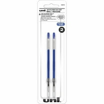 uni-ball Jetstream RT Ballpoint Pen Refills 1 mm, Medium Point - Blue Ink - Non-toxic, Super Ink - 2 / Pack
