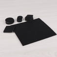 thumbnail image 2 of 130Pcs 3mm Durable Thicken Felt Furniture Protection Pad Hard Coat for Table Stool Table Leg Furniture(Black), 2 of 5